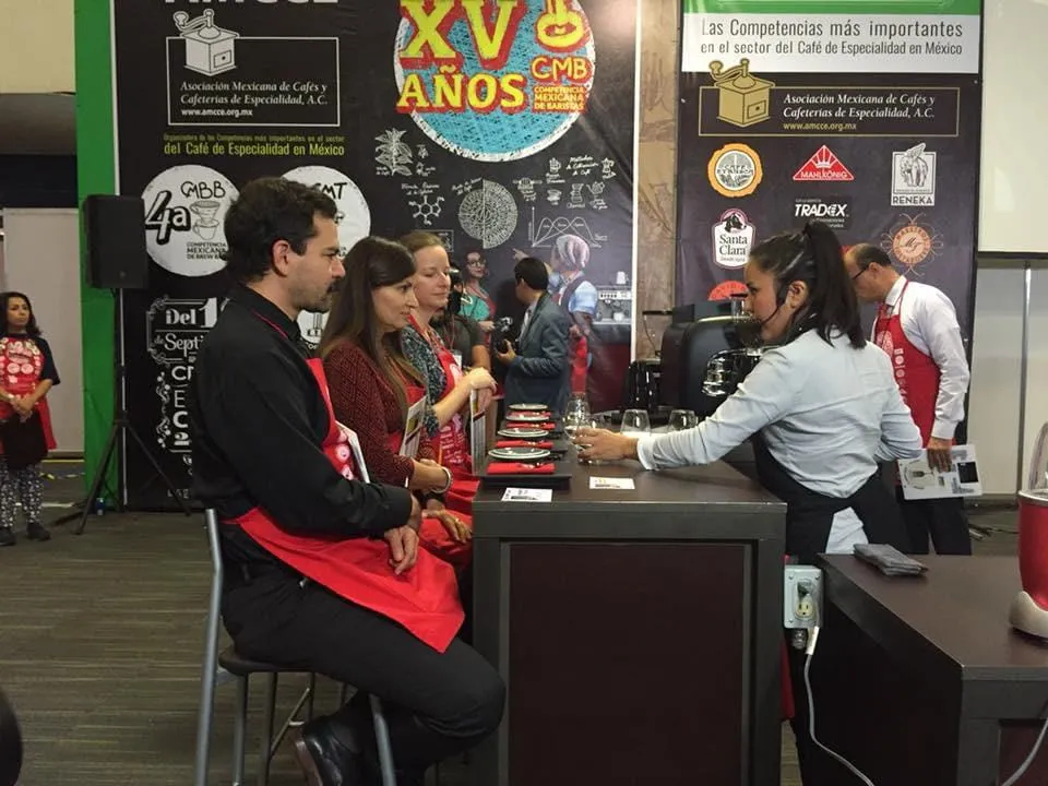 Competencia Mexicana de Baristas 2016, tercer lugar.